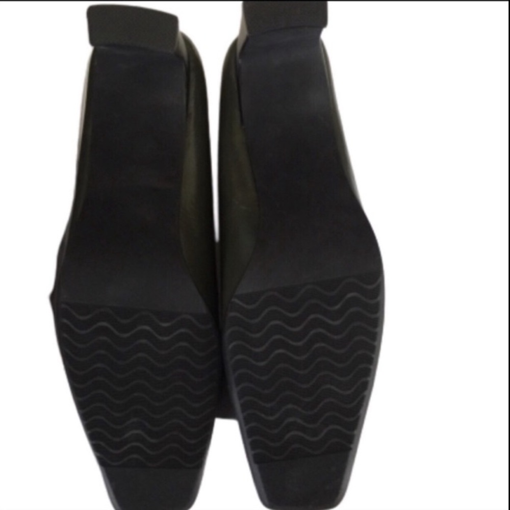 VINTAGE CYNTHIA TAYLOR Heels Leather Green Square Toe Women’s Size 10M NWOT - Picture 6 of 12